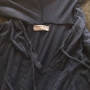 Michael Stars Long Sleeved Hooded Dress